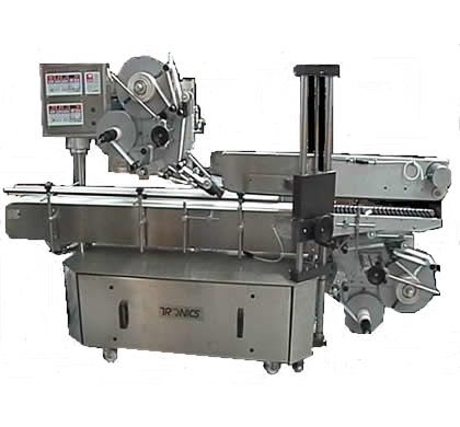 Top and Bottom Labeling Machine